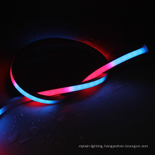 Addressable pixel ribbon IP68 swimming pool  flexible rgb LED light strip neon rope